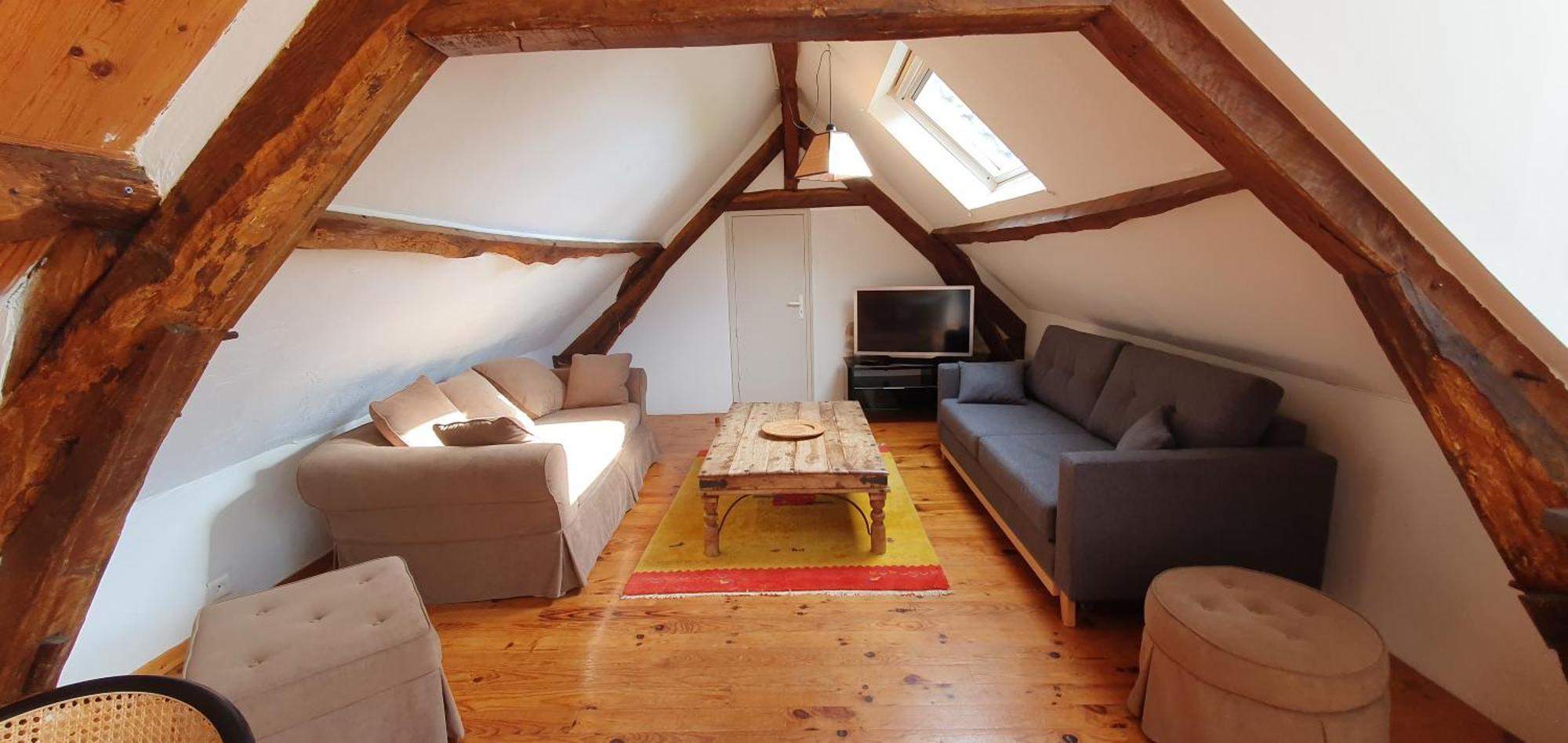 Ferienwohnung Le Coeur Du Moulin Saint-Aubin-le-Monial Exterior foto